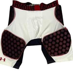 Under Armour Performance Mens Size XL Padded Football Compression Shorts Hockey